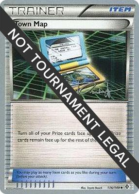 Town Map - 2014 (Trent Orndorff) card from World Championship Decks