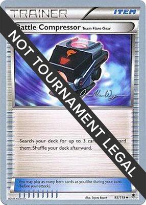 Battle Compressor (Team Flare Gear) - 2015 (Jacob Van Wagner) card from World Championship Decks