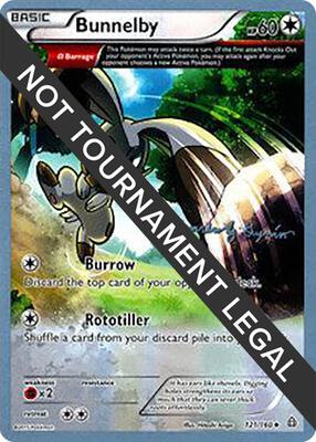 Bunnelby - 2015 (Alejandro Ng-Guzman) card from World Championship Decks