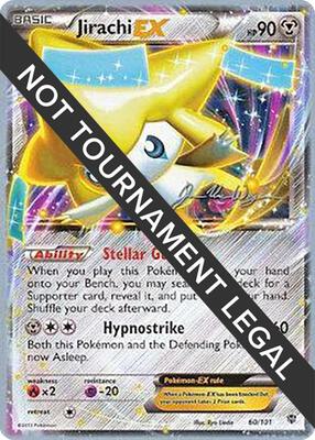 Jirachi EX - 2015 (Jacob Van Wagner) card from World Championship Decks