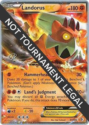 Landorus EX - 2015 (Rowan Stavenow) card from World Championship Decks