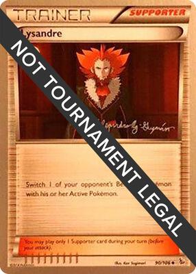 Lysandre - 2015 (Alejandro Ng-Guzman) card from World Championship Decks