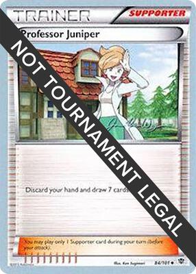 Professor Juniper - 2015 (Jacob Van Wagner) card from World Championship Decks
