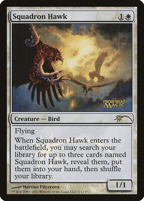 Squadron Hawk card from FNM Promos