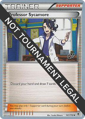 Professor Sycamore - 2015 (Rowan Stavenow) card from World Championship Decks