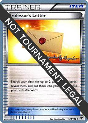 Professor's Letter - 2015 (Alejandro Ng-Guzman) card from World Championship Decks