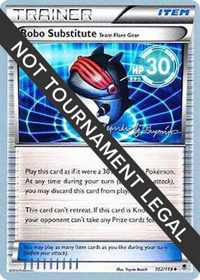 Robo Substitute (Team Flare Gear) - 2015 (Alejandro Ng-Guzman) card from World Championship Decks