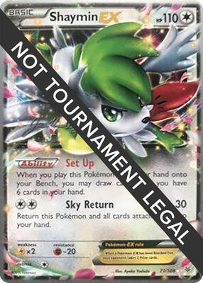 Shaymin EX - 2015 (Jacob Van Wagner) card from World Championship Decks