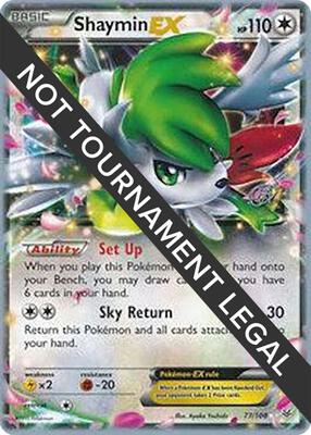 Shaymin EX - 2015 (Rowan Stavenow) card from World Championship Decks