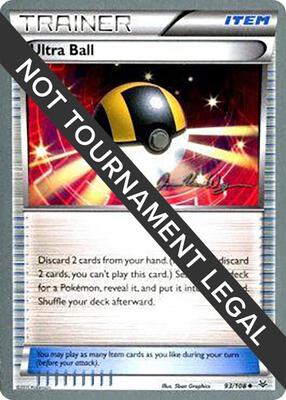 Ultra Ball - 2015 (Jacob Van Wagner) card from World Championship Decks