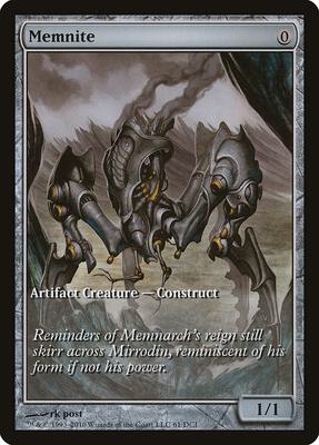 Memnite card from Game Day & Store Championship Promos