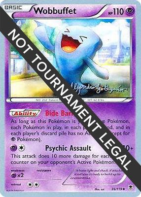 Wobbuffet - 2015 (Alejandro Ng-Guzman) card from World Championship Decks