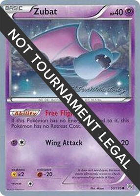Zubat - 2015 (Patrick Martinez) card from World Championship Decks