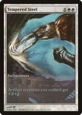 Tempered Steel card from Game Day & Store Championship Promos