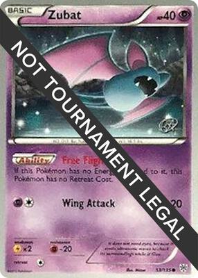 Zubat - 2015 (Rowan Stavenow) card from World Championship Decks