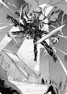 Kaito, Dancing Shadow Art Card (78/81) card from Art Series: Phyrexia: All Will Be One