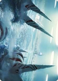 Seachrome Coast Art Card card from Art Series: Phyrexia: All Will Be One