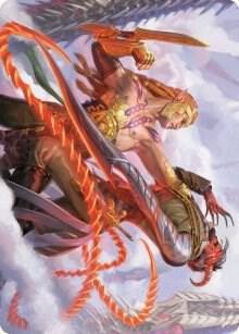 Tyvar's Stand Art Card card from Art Series: Phyrexia: All Will Be One