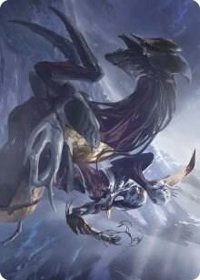 Ria Ivor, Bane of Bladehold Art Card card from Art Series: Phyrexia: All Will Be One