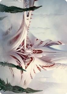 The Fair Basilica Art Card card from Art Series: Phyrexia: All Will Be One