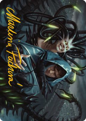 Phyrexian Arena Art Card (Gold-Stamped Signature) card from Art Series: Phyrexia: All Will Be One