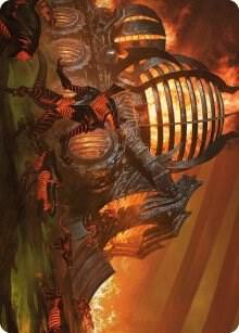 Urabrask's Forge Art Card card from Art Series: Phyrexia: All Will Be One
