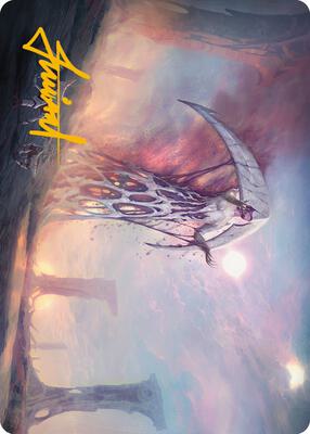 White Sun's Twilight Art Card (Gold-Stamped Signature) card from Art Series: Phyrexia: All Will Be One