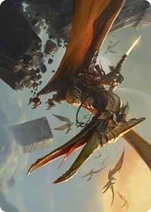 Skyhunter Strike Force Art Card card from Art Series: Phyrexia: All Will Be One