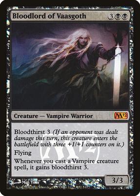 Bloodlord of Vaasgoth card from Prerelease Cards
