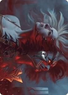 Thrill of Possibility Art Card card from Art Series: Phyrexia: All Will Be One