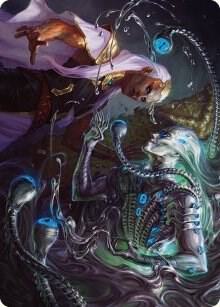 Mirage Mockery Art Card card from Art Series: Phyrexia: All Will Be One