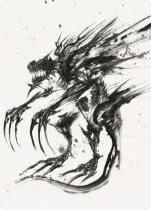 Phyrexian Obliterator Art Card card from Art Series: Phyrexia: All Will Be One