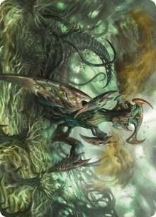 Zopandrel, Hunger Dominus Art Card card from Art Series: Phyrexia: All Will Be One