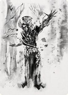 Rustvine Cultivator Art Card card from Art Series: Phyrexia: All Will Be One