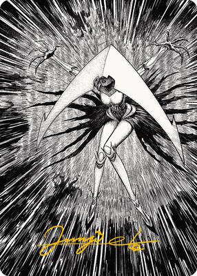 Elesh Norn, Mother of Machines Art Card (64/81) (Gold-Stamped Signature) card from Art Series: Phyrexia: All Will Be One