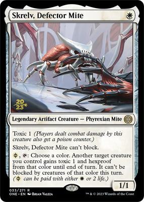 Skrelv, Defector Mite card from Prerelease Cards