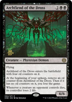 Archfiend of the Dross card from Prerelease Cards