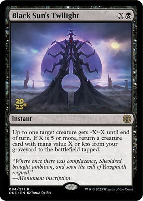 Black Sun's Twilight card from Prerelease Cards