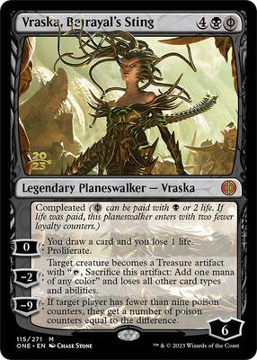 Vraska, Betrayal's Sting card from Prerelease Cards