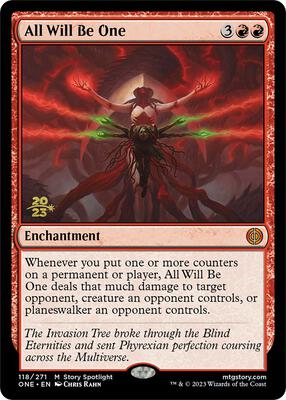 All Will Be One card from Prerelease Cards