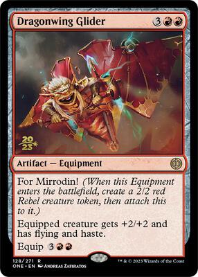Dragonwing Glider card from Prerelease Cards