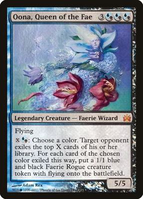 Oona, Queen of the Fae card from From the Vault: Legends