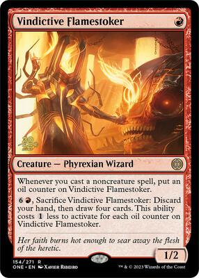 Vindictive Flamestoker card from Prerelease Cards
