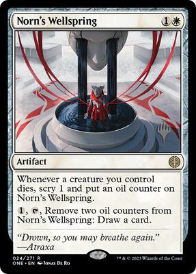 Norn's Wellspring card from Promo Pack: Phyrexia: All Will Be One