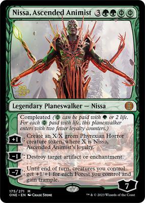 Nissa, Ascended Animist card from Prerelease Cards