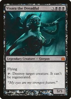 Visara the Dreadful card from From the Vault: Legends