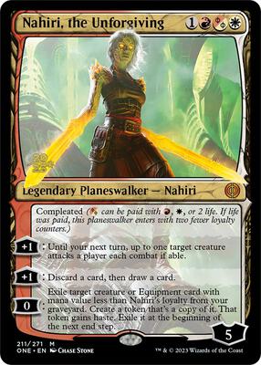 Nahiri, the Unforgiving card from Prerelease Cards