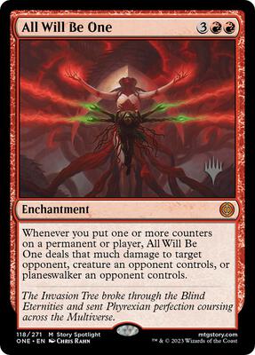 All Will Be One card from Promo Pack: Phyrexia: All Will Be One