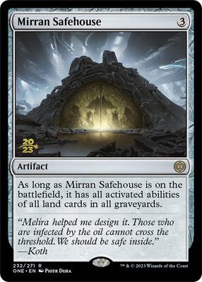 Mirran Safehouse card from Prerelease Cards