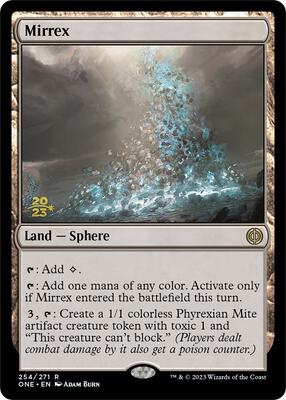 Mirrex card from Prerelease Cards